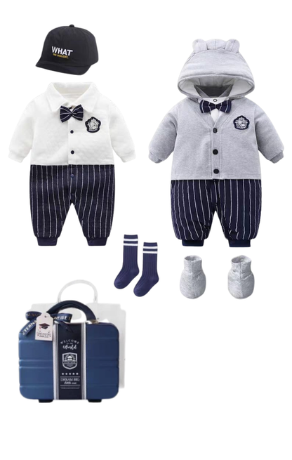 Navy Classic Baby Set