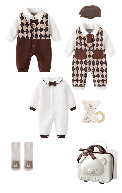 Vintage Winter Baby Set
