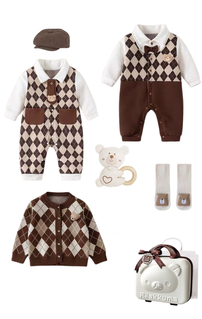 Vintage Winter Baby Set