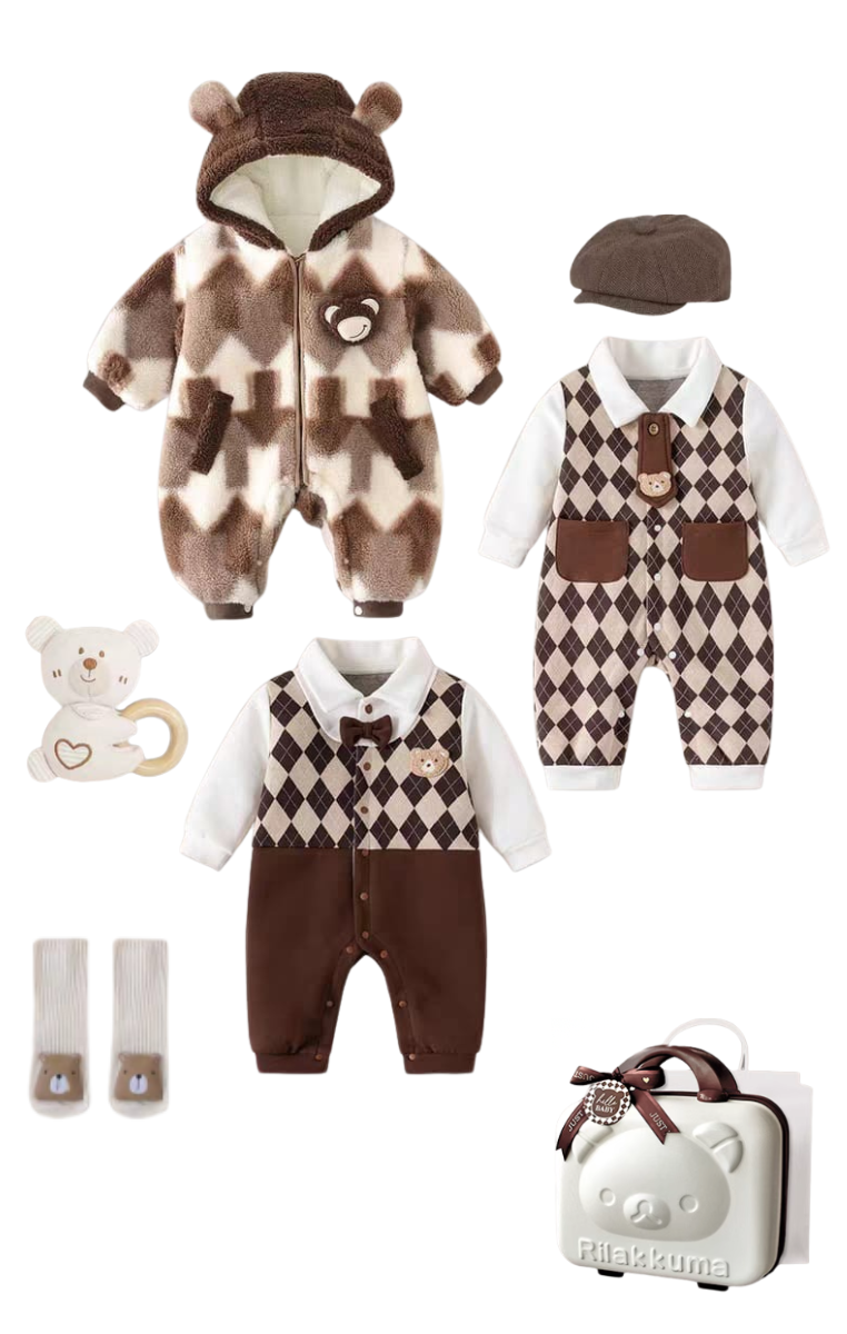 Vintage Winter Baby Set