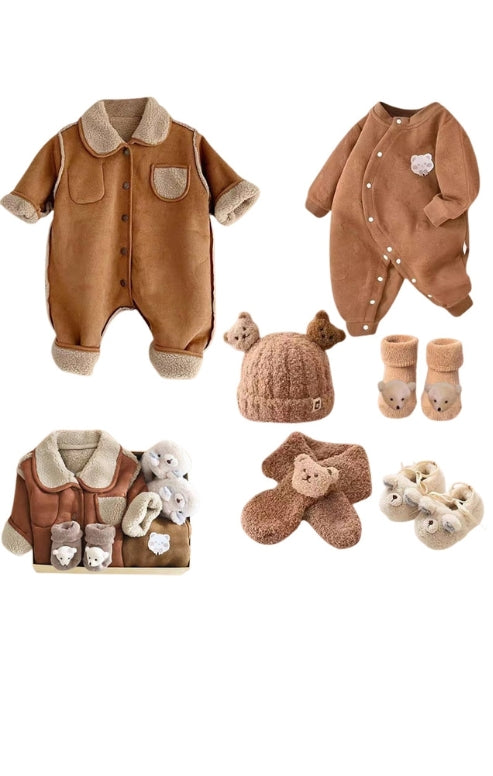 Cozy Bear Newborn Gift Set